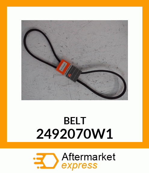 BELT 2492070W1