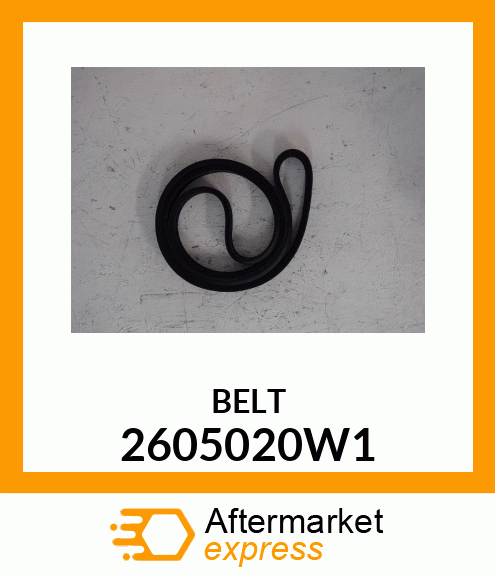 BELT 2605020W1