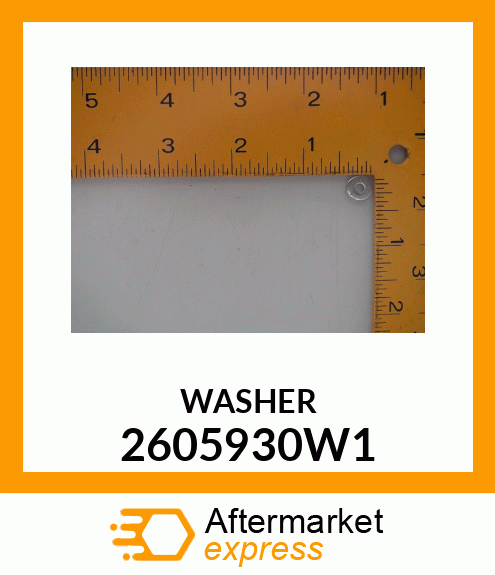 WASHER 2605930W1