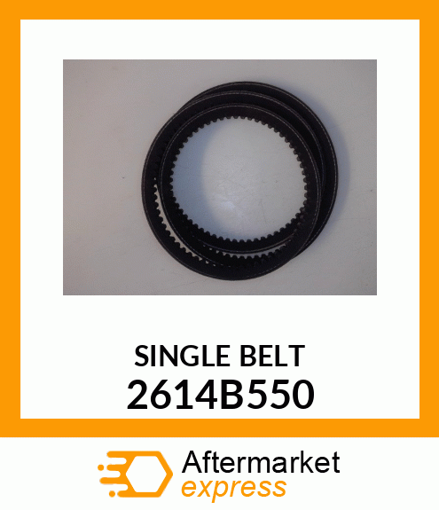 SINGLEBELT 2614B550