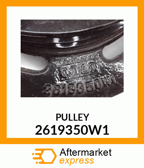 PULLEY 2619350W1