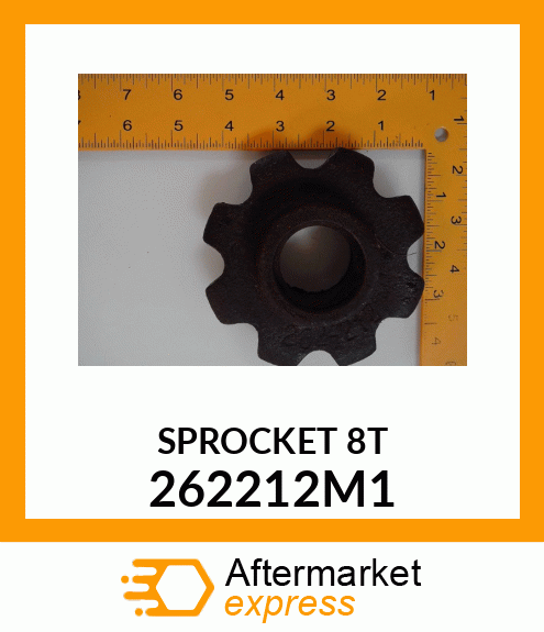 SPROCKET8T 262212M1