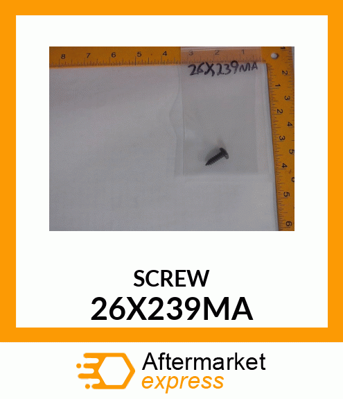 SCREW 26X239MA