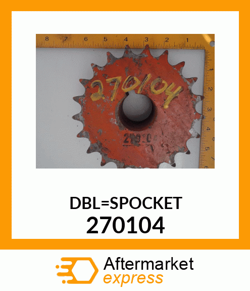 DBL_SPOCKET 270104