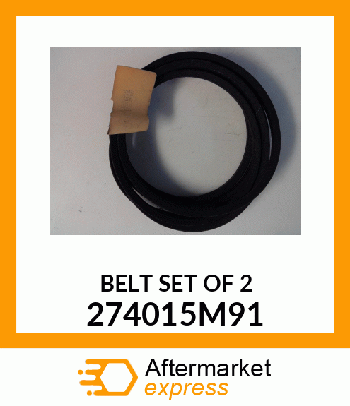 BELT SET OF 2 274015M91