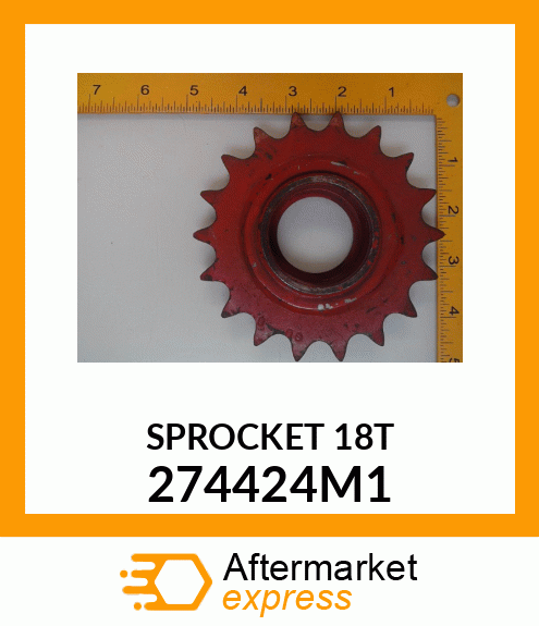 SPROCKET18T 274424M1