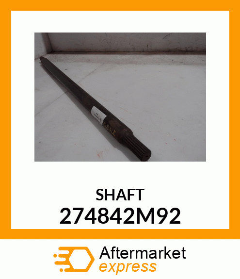 SHAFT 274842M92