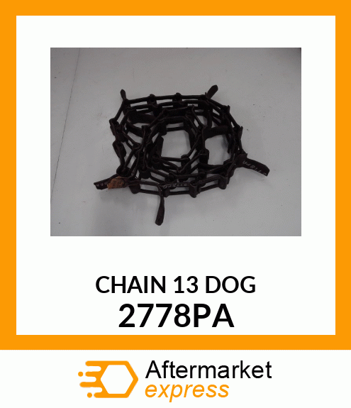 CHAIN13DOG 2778PA