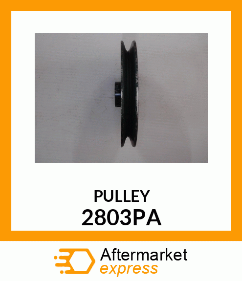 PULLEY 2803PA