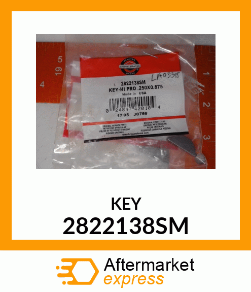 KEY 2822138SM