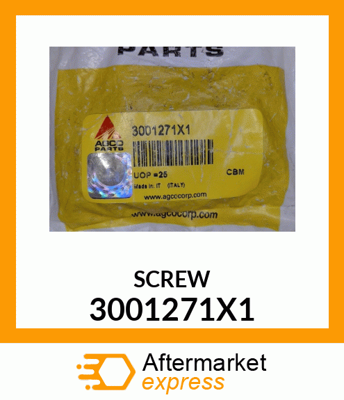 SCREW 3001271X1