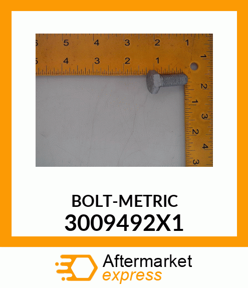 BOLT-METRIC 3009492X1