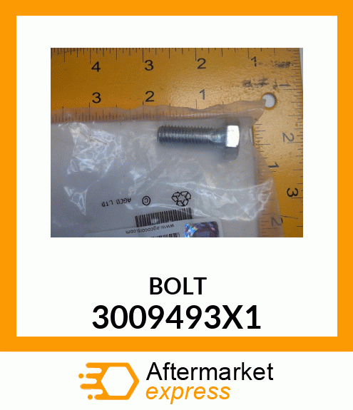 BOLT 3009493X1