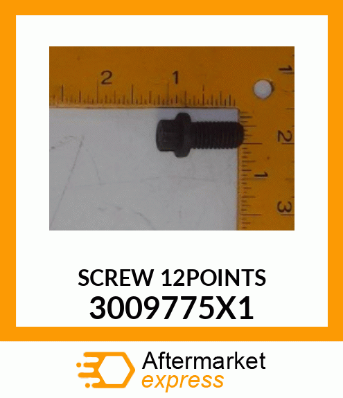 SCREW 12 POINTS 3009775X1