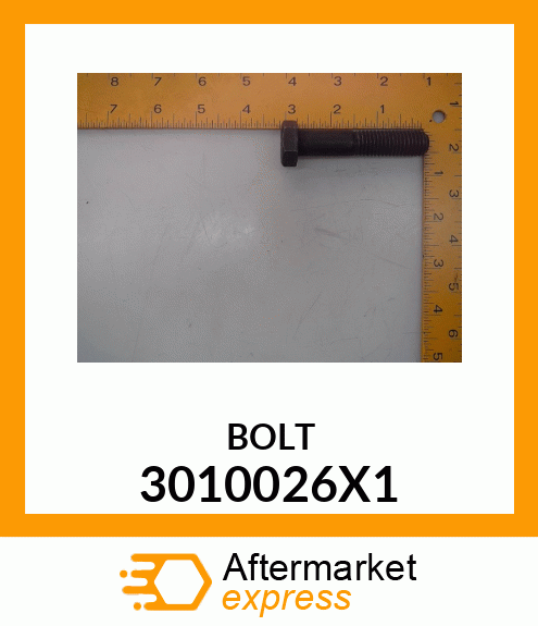 BOLT 3010026X1