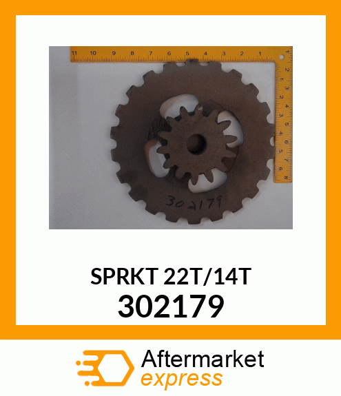 SPRKT 22T/14T 302179