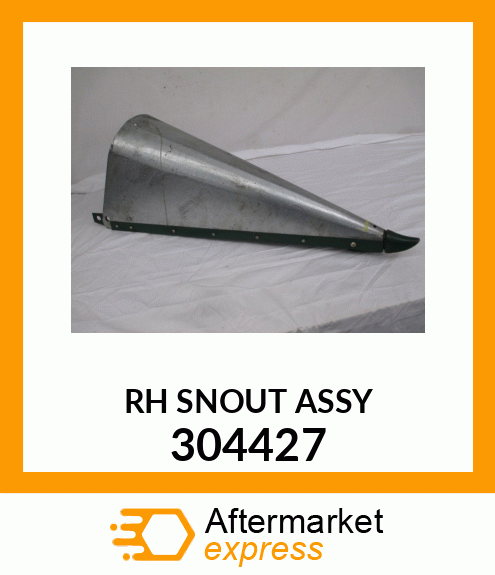 RH SNOUT ASSY 304427