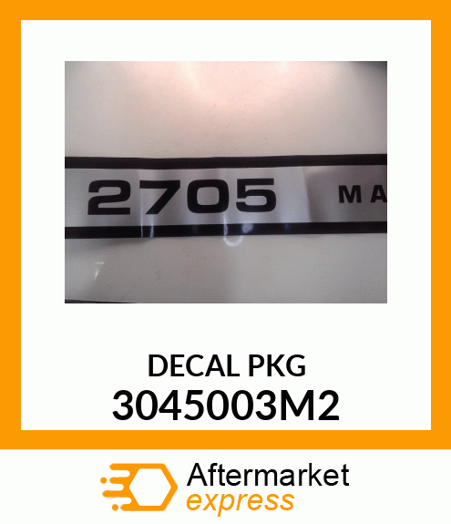 DECALPKG1PC 3045003M2