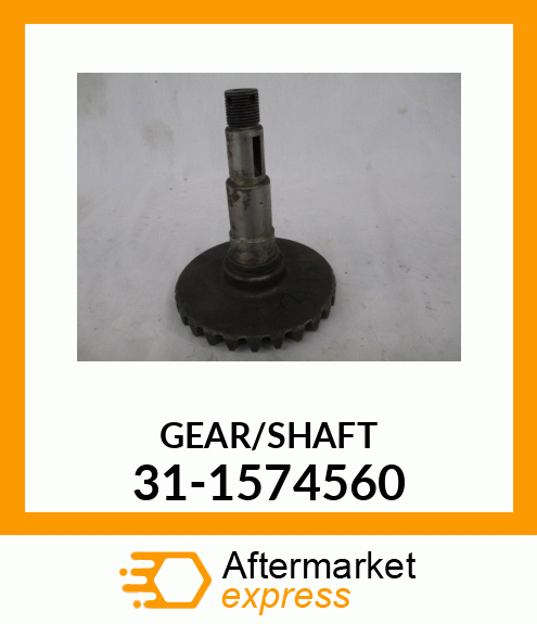 GEAR/SHAFT 31-1574560