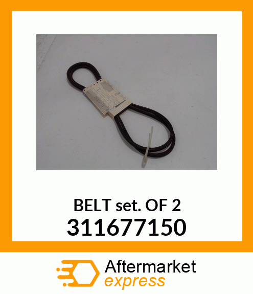 BELTSETOF2 31-1677150