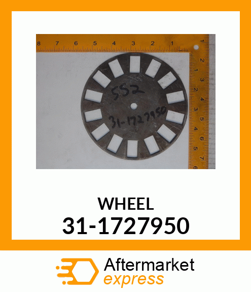 WHEEL 31-1727950