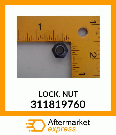 LOCKNUT 31-1819760