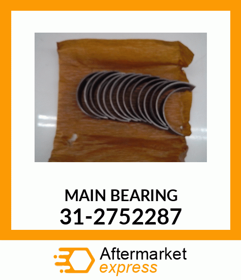 MAIN BEARING 31-2752287