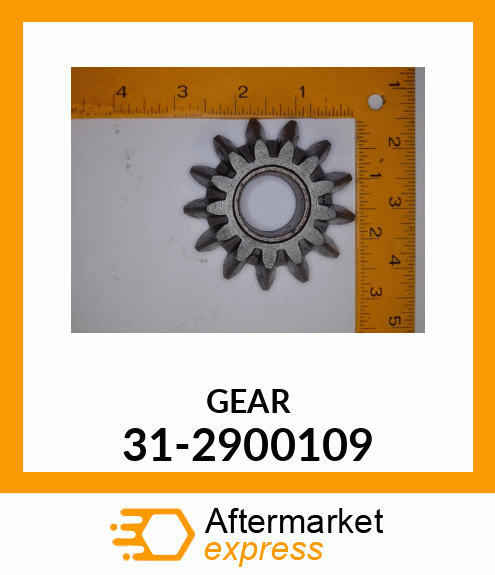 GEAR 31-2900109