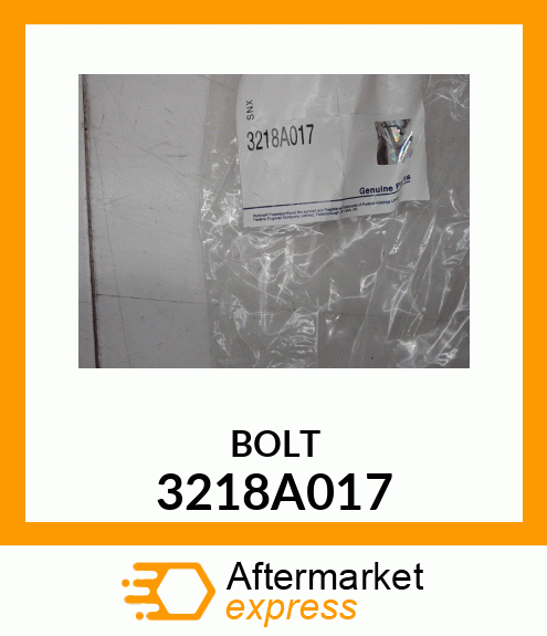 BOLT 3218A017