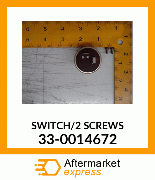 SWITCH/2 SCREWS 33-0014672