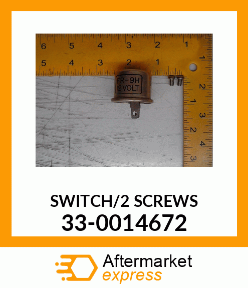 SWITCH/2 SCREWS 33-0014672