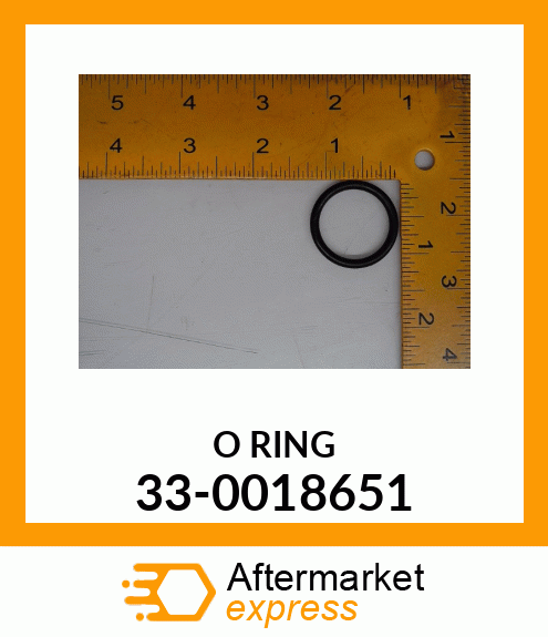 O RING 33-0018651