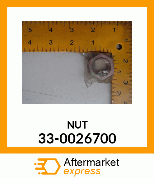 NUT 33-0026700