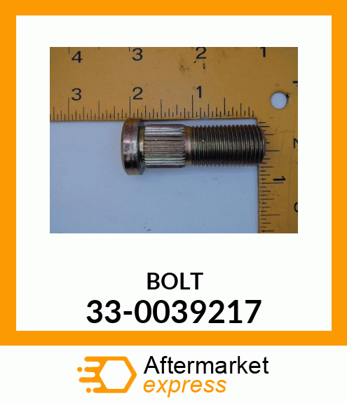 BOLT 33-0039217