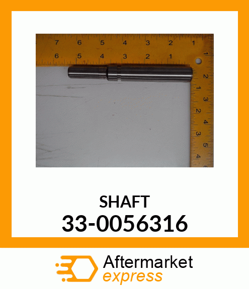 SHAFT 33-0056316