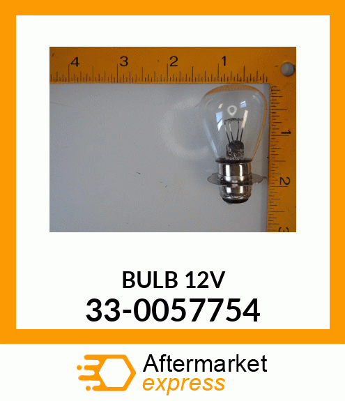 BULB 12V 33-0057754