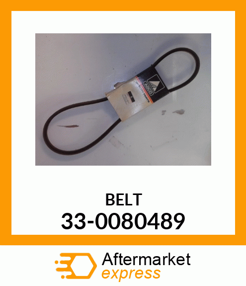 BELT 33-0080489