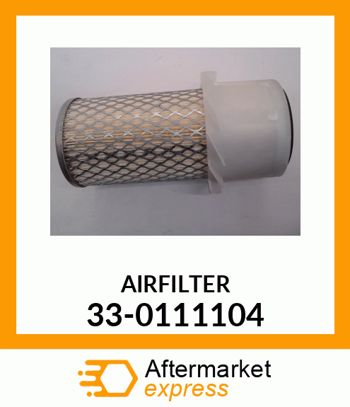 AIRFILTER 33-0111104