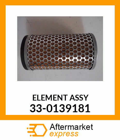 ELEMENT ASSY 33-0139181