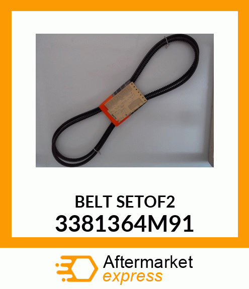 BELTSET 3381364M91