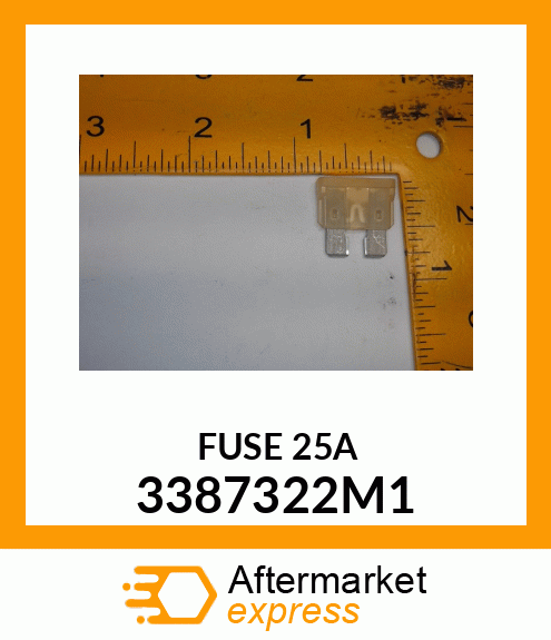 FUSE_25A 3387322M1