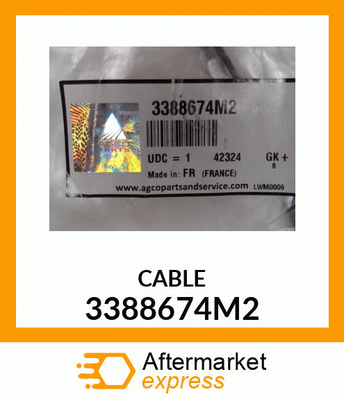 CABLE 3388674M2