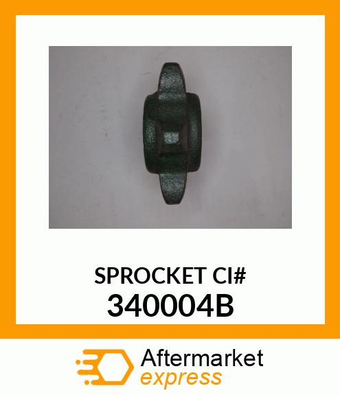 SPROCKET CI# 340004B