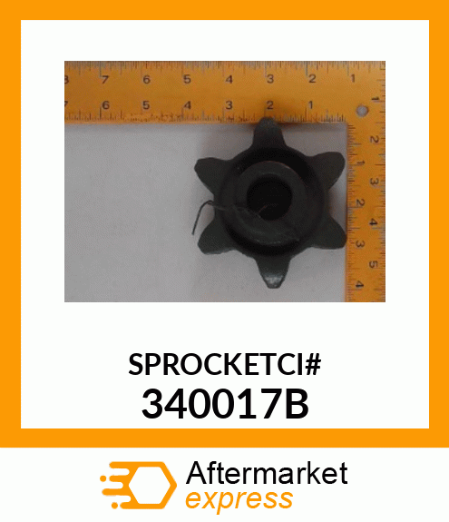 SPROCKETCI# 340017B