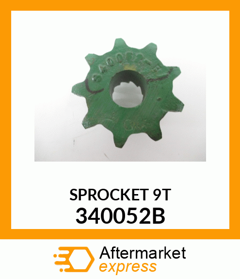 SPROCKET9T 340052B