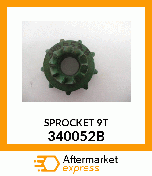 SPROCKET9T 340052B