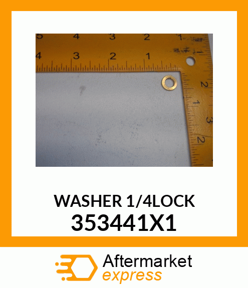 WASHER1/4LOCK 353441X1