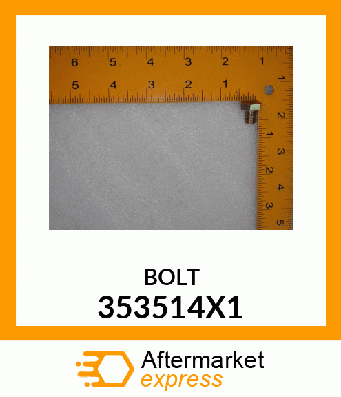 BOLT 353514X1