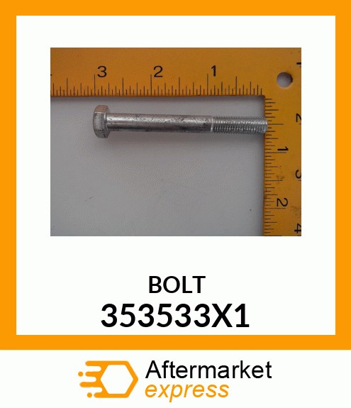 BOLT 353533X1