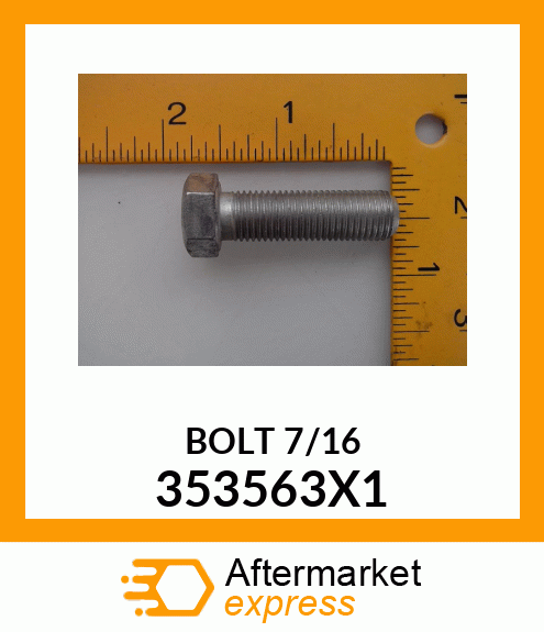 BOLT7/16 353563X1